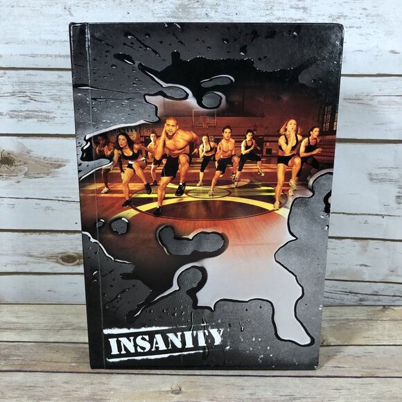 Insanity Total Body Workout Program Beach Body 10 Disc VD & Insane Abs DVD Lot - Picture 2 of 9